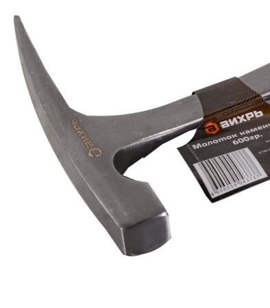 Молоток каменщика 600г двухкомпонентн. рукоятка; цельнометал. Вихрь 73/6/8/10