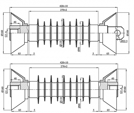 ФСПКр на напряжение 3 кВ и нагрузку 70 и 120 кН - П