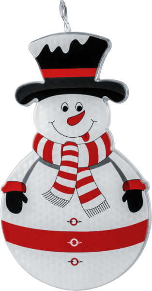 Гирлянда светодиодная "Бахрома" "Звезды и снеговики" 95 024 NGF-D037-01 3х0.6м WW IP20 Navigator 95024