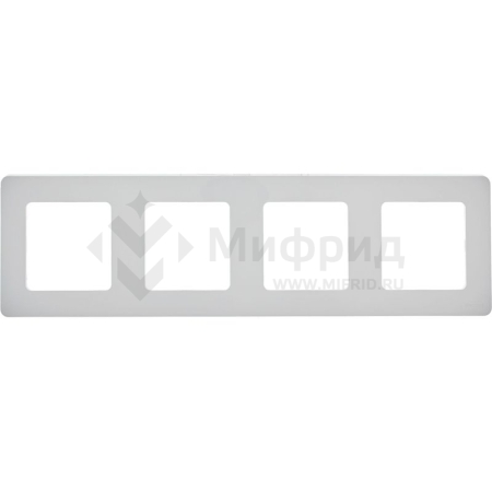 Рамка 4-м СП Inspiria IP20 бел. IEK 673960