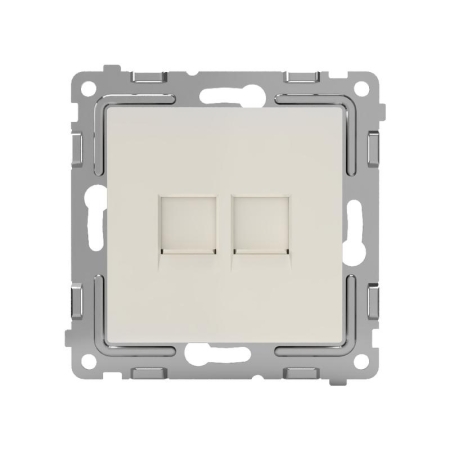 Розетка компьютерная 2-м СП Pixel RJ45 кат.5E механизм беж. TOKOV ELECTRIC TKE-PX-RC2-C02 Розетка компьютерная 2-м СП Pixel RJ45 кат.5E механизм беж. TOKOV ELECTRIC TKE-PX-RC2-C02