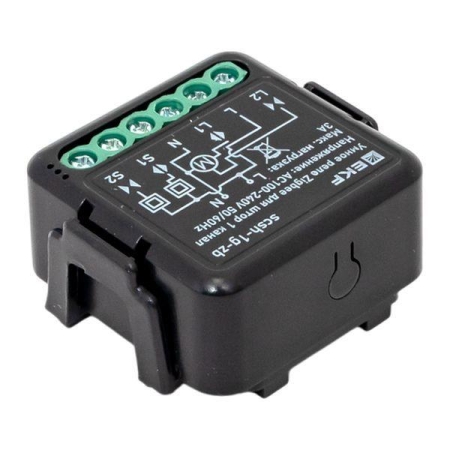 Реле умное для штор в подрозетник 1-канальное Zigbee Connect Select EKF scsh-1g-zb
