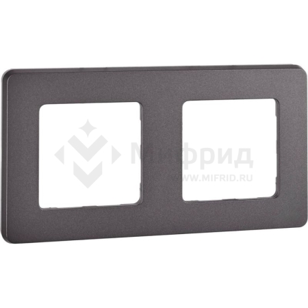 Рамка 2-м СП Inspiria IP20 дым. IEK 673947