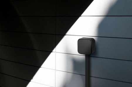 Выключатель 1-кл. ОП Quteo 10А IP20 10AX черн. матов. IEK 782471