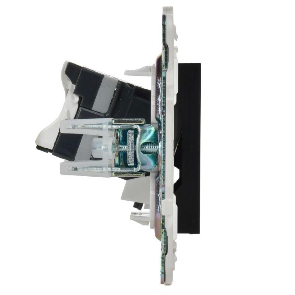 Розетка компьютерная RJ45 кат.5E SKANDY SK-K01Bl черн. IEK SK-K10-1-K02 Розетка компьютерная RJ45 кат.5E SKANDY SK-K01Bl черн. IEK SK-K10-1-K02