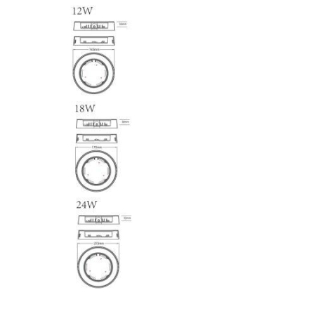 Светильник светодиодный LED 19-12-6K 12Вт 6500К накладной круглый ЭРА Б0057448 Светильник светодиодный LED 19-12-6K 12Вт 6500К накладной круглый ЭРА Б0057448