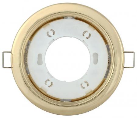 Светильник точечный GX53 встраив. зол. IEK LUVB0-GX53-1-K22