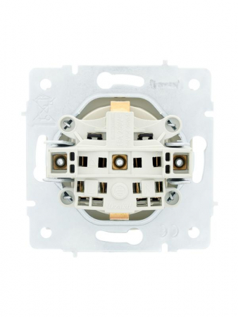 Розетка 1-м СП Vesna с заземл. с крышкой ПБТ механизм кремов. LEZARD 742-0388-123B Розетка 1-м СП Vesna с заземл. с крышкой ПБТ механизм кремов. LEZARD 742-0388-123B