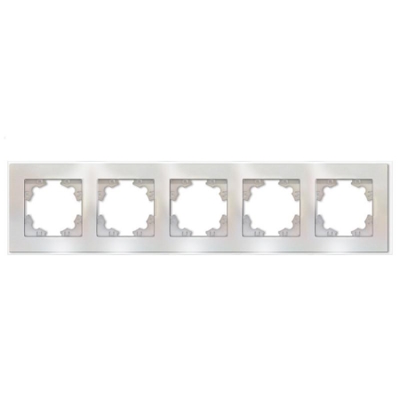 Рамка 5-м Афина стеклянная жемчуж. UNIVersal 2264