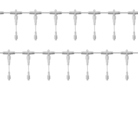 Разветвитель-шина для уличных гирлянд Professional (1 вход 20 выходов) бел. ПВХ Neon-Night 315-407