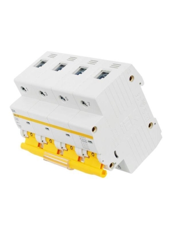 Выключатель автоматический модульный 4п C 80А 10кА ВА47-100 KARAT IEK MVA40-4-080-C Выключатель автоматический модульный 4п C 80А 10кА ВА47-100 KARAT IEK MVA40-4-080-C