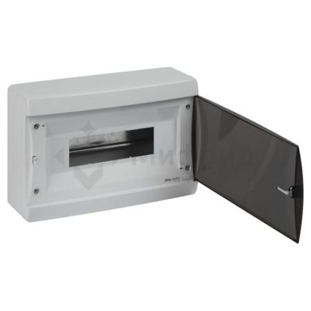Корпус навесной COMFORT ЩРН-П-12 IP41 пластик. прозр. крышка бел. bs12cw Эра Б0067233