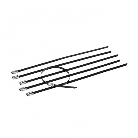 Хомут стальной с полимерным покрытием 400х4.6 (уп.50шт) Rexant 07-0428-5 Хомут стальной с полимерным покрытием 400х4.6 (уп.50шт) Rexant 07-0428-5