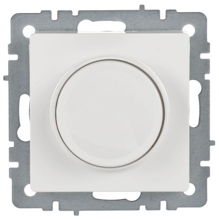 Светорегулятор СП BRITE пов-наж. 600Вт СС10-1-0-БрБ механизм бел. IEK BR-D20-0600-K01