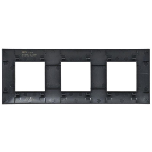 Рамка 3-м SKANDY SK-F03Bl черн. IEK SK-M32-K02 Рамка 3-м SKANDY SK-F03Bl черн. IEK SK-M32-K02