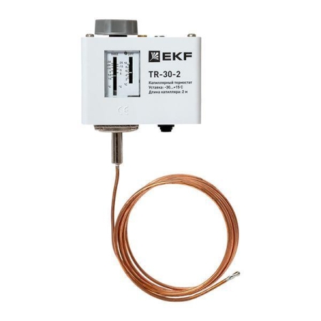 Реле температуры (термостат) капилляр 2м EKF TR-30-2