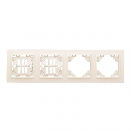 Рамка 4-м Минск горизонтальная беж. EKF ERM-G-304-20 Рамка 4-м Минск горизонтальная беж. EKF ERM-G-304-20