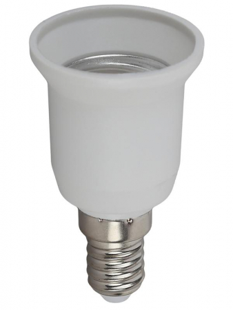 Переходник E14-E27 бел. ЭРА Б0027975 Переходник E14-E27 бел. ЭРА Б0027975