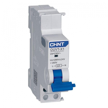 Расцепитель максимального/минимального напряжения OUVT-X1 для NXB-63 (R) CHINT 814985 Расцепитель максимального/минимального напряжения OUVT-X1 для NXB-63 (R) CHINT 814985