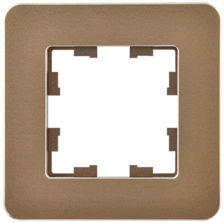 Рамка 1-м BRITE РУ-1-1-Бр метал. латунь RE IEK BR-M12-M-01-K49 Рамка 1-м BRITE РУ-1-1-Бр метал. латунь RE IEK BR-M12-M-01-K49