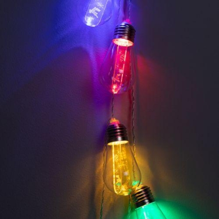 Гирлянда светодиодная "Нить С Новым Годом" 3м 10LED мультиколор IP20 ENIN-16MЭра Б0060415 Гирлянда светодиодная "Нить С Новым Годом" 3м 10LED мультиколор IP20 ENIN-16MЭра Б0060415