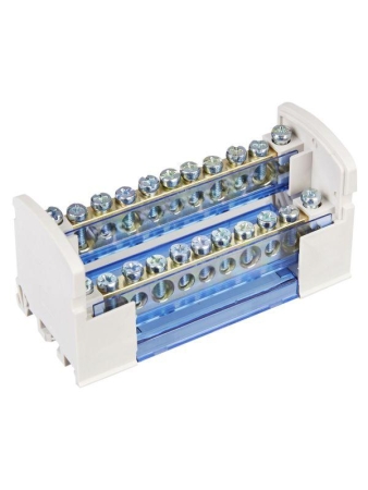 Шина на DIN-рейку (кросс-модуль) ШНК 2х11 L+PEN IEK YND10-2-11-050