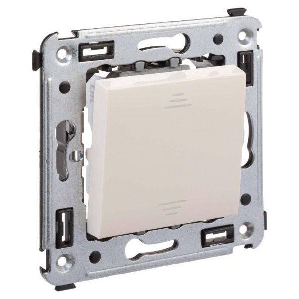 Переключатель 1-кл. 2мод. СП Avanti "Ванильная дымка" 16А IP20 беж. DKC 4405113