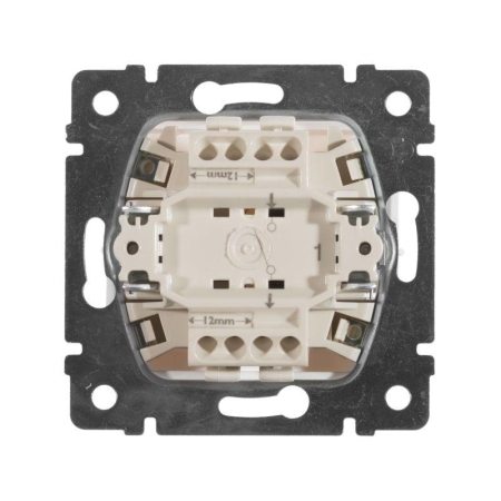 Выключатель 1-кл. СП Valena 10А IP31 250В механизм бел. IEK 774401