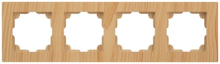 Рамка 4-м СП Accent 6-504-11 сосна Intro Б0063771