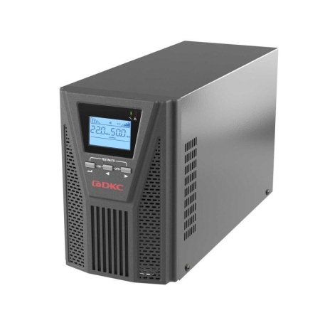 Источник бесперебойного питания Онлайн для Small Tower 1000 ВА/900Вт 1/1 2xSchuko EPO USB RS-232 RJ45 3х7А.ч DKC SMALLT1A10S