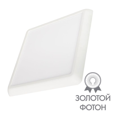 Светильник CL-FIOKK-S300x300-25W Day4000-MIX (WH 120 deg 230В) (IP44 пластик) Arlight 034472 Светильник CL-FIOKK-S300x300-25W Day4000-MIX (WH 120 deg 230В) (IP44 пластик) Arlight 034472