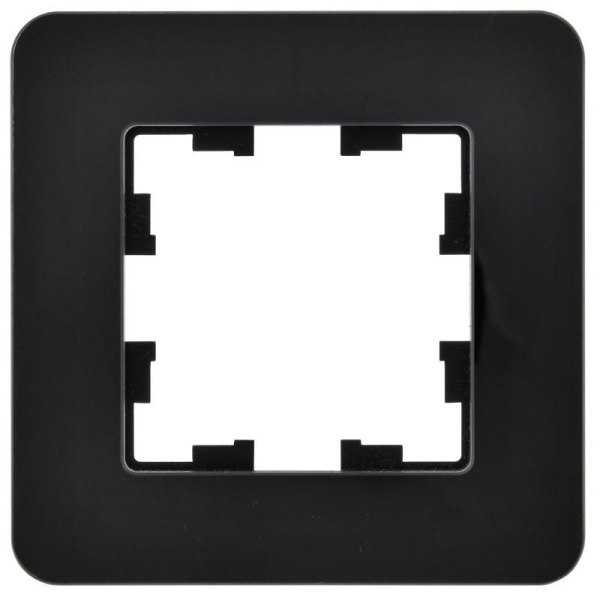 Рамка 1-м BRITE РУ-1-2-Бр стекло черн. RE IEK BR-M12-G-41-K02 Рамка 1-м BRITE РУ-1-2-Бр стекло черн. RE IEK BR-M12-G-41-K02