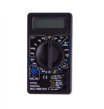 Мультиметр портативный M832 (DT832) PROCONNECT 13-3012 Мультиметр портативный M832 (DT832) PROCONNECT 13-3012