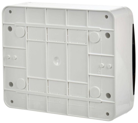 Корпус ЩРН-П-12 TEKFOR IP41 черн. прозр. дверь пластик. IEK TF5-KP12-N-12-41-K01-K03