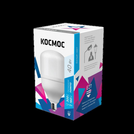 Лампа светодиодная HВтLED 40Вт 220В E27 4500К Космос LksmHWLED40WE2745 Лампа светодиодная HВтLED 40Вт 220В E27 4500К Космос LksmHWLED40WE2745