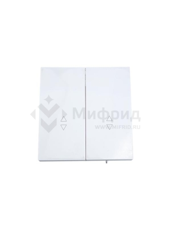 Выключатель проходной 2-кл. СП ZIMA IP20 10А безвинт. зажим бел. LEZARD 704-0288-106QC