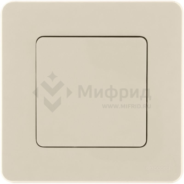 Выключатель кнопочный Inspiria 6А 250В без фиксации НО/НЗ механизм сл. кость IEK 673691