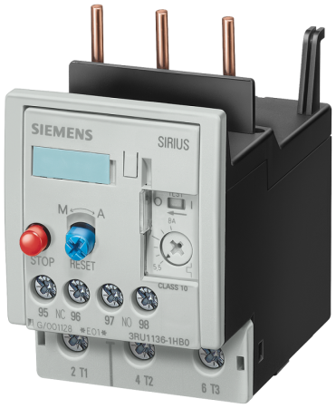 Реле тепл. перегрузки 36-45А кл. 10 Siemens 3RU11364GB0 Реле тепл. перегрузки 36-45А кл. 10 Siemens 3RU11364GB0