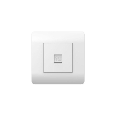 Розетка компьютерная 1-м NEW3-E RJ45 бел. CHINT 431540 Розетка компьютерная 1-м NEW3-E RJ45 бел. CHINT 431540