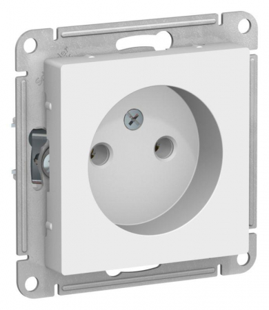 Розетка AtlasDesign 16А без заземл. без шторок механизм лотос SE ATN001341 Розетка AtlasDesign 16А без заземл. без шторок механизм лотос SE ATN001341