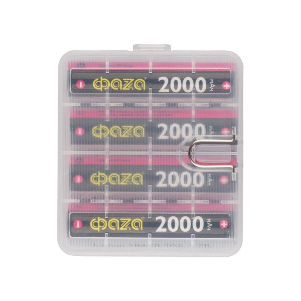 Аккумулятор 18650 3.7В Li-Ion 2000мА.ч без платы защиты PB-4 (уп.4шт) ФАZА 5060319 Аккумулятор 18650 3.7В Li-Ion 2000мА.ч без платы защиты PB-4 (уп.4шт) ФАZА 5060319