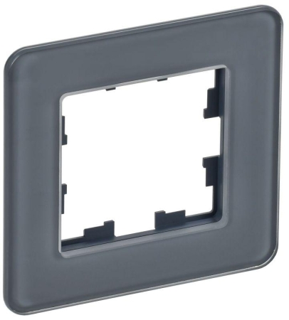 Рамка 1-м BRITE РУ-1-2-Бр стекло графит RE IEK BR-M12-G-41-K53 Рамка 1-м BRITE РУ-1-2-Бр стекло графит RE IEK BR-M12-G-41-K53