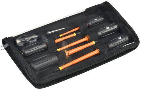 Набор отверток диэлектрических Т3 6шт ARMA2L 5 IEK A2L5-NS30-T3-06 Набор отверток диэлектрических Т3 6шт ARMA2L 5 IEK A2L5-NS30-T3-06