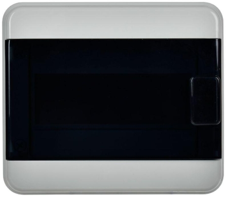 Корпус КМПн-8 TEKFOR IP65 черн. прозр. дверь пластик. IEK TF5-KP72-N-08-65-K03-K02