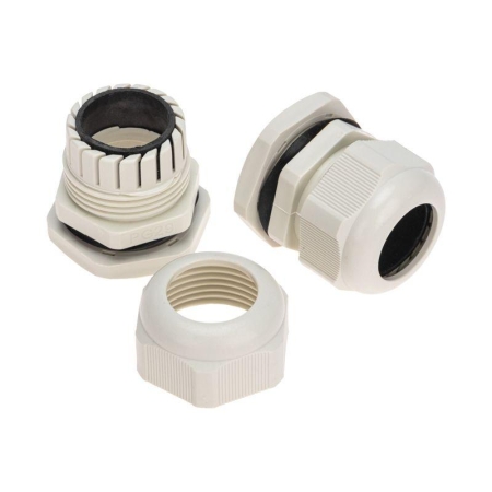 Ввод кабельный PG-29 (18-25мм) сер. комплект (уп.2шт) Rexant 07-8029-A2 Ввод кабельный PG-29 (18-25мм) сер. комплект (уп.2шт) Rexant 07-8029-A2