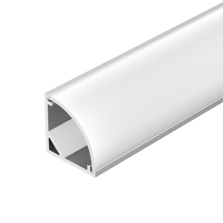 Профиль SL-KANT-H16-2000 ANOD+OPAL L2000 с экраном алюм. Arlight 036843 Профиль SL-KANT-H16-2000 ANOD+OPAL L2000 с экраном алюм. Arlight 036843