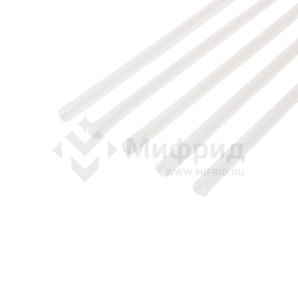 Трубка термоусадочная двустенная клеевая 6/2 (3:1) прозр. 1м Rexant 26-6009