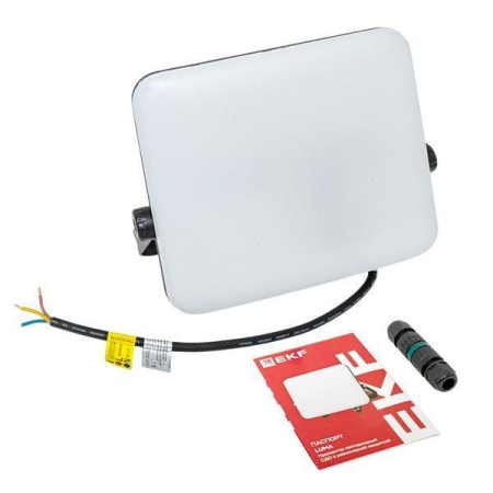 Прожектор светодиодный СДО-4005 100Вт 4000К IP65 с равномерной засветкой LUMA EKF FLL-4005-100-4000 Прожектор светодиодный СДО-4005 100Вт 4000К IP65 с равномерной засветкой LUMA EKF FLL-4005-100-4000