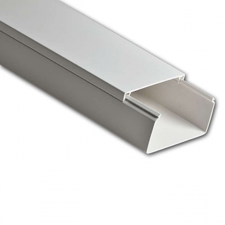 Кабель-канал 80х40 L2000 пластик бел. Ruvinil РКК-80х40 Кабель-канал 80х40 L2000 пластик бел. Ruvinil РКК-80х40