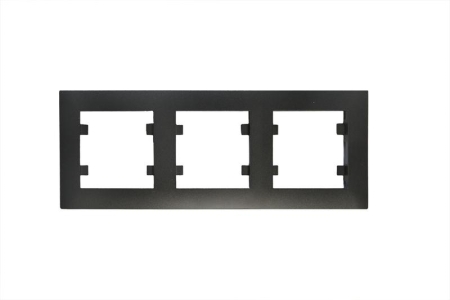 Рамка 3-м Karea RIZZ STAR чер. Makel 88054703 Рамка 3-м Karea RIZZ STAR чер. Makel 88054703